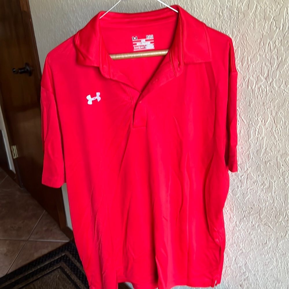 Polo shirt red